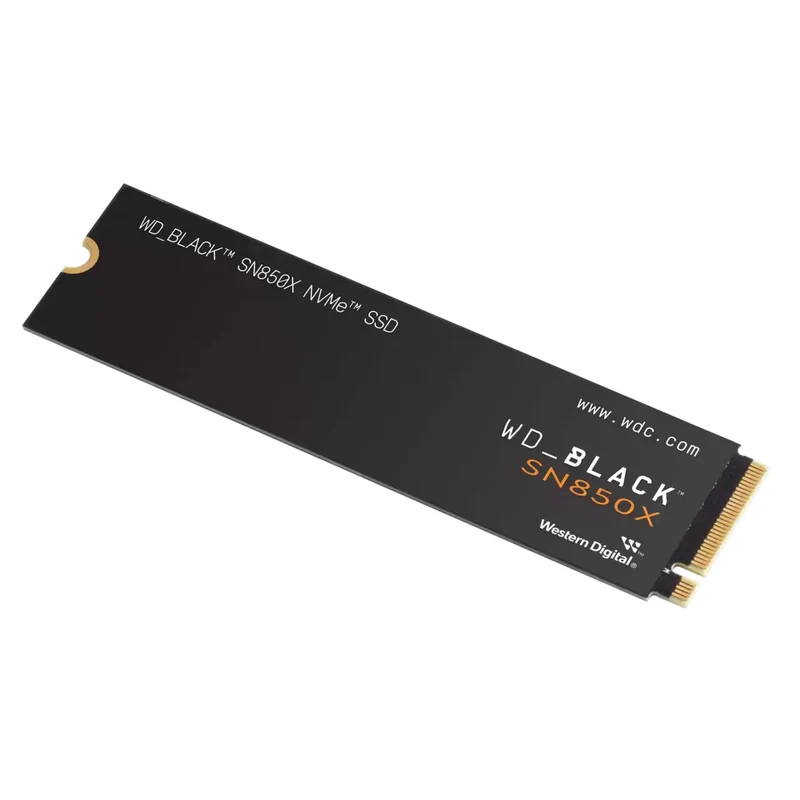 WD BLACK SN850X 8TB NVMe PCIe Gen4 x4 M.2 2280 7200MB/s Read Speed Internal Gaming SSD - Without Heatsink (WDS800T2X0E)