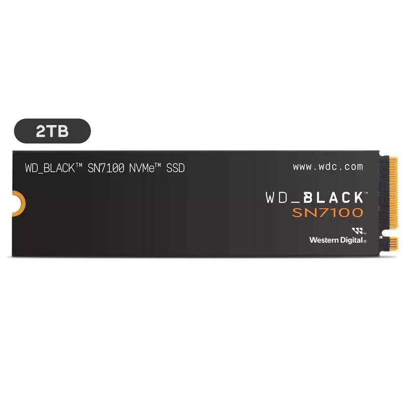 WD Black SN7100 NVMe PCIe Gen 4.0 M.2 2280 7250MB/s Read Speed Internal Gaming SSD (1TB, 2TB)