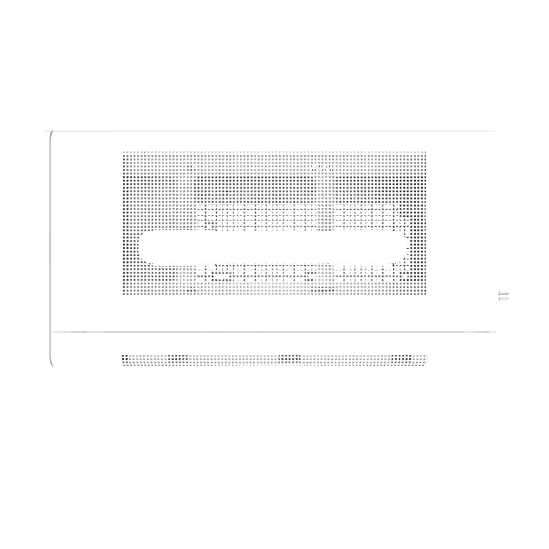 DarkFlash WD200 Wood Edition M-ATX PC Case (Black, White)