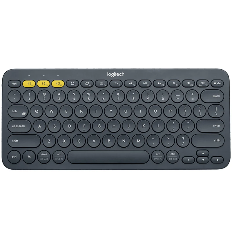 Logitech K380 Multi-Device Bluetooth Keyboard (Black)