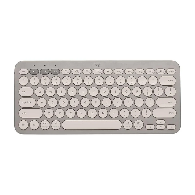Logitech K380 Multi-Device Bluetooth Keyboard (Sand)