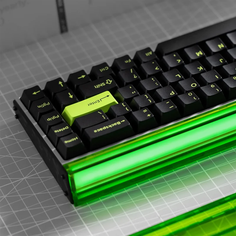 MelGeek MADE68 Ultra DIY Aluminum Alloy Case Magnetic Gaming Keyboard (Electrophoresis White, Anodized Black, Anodized Silver)