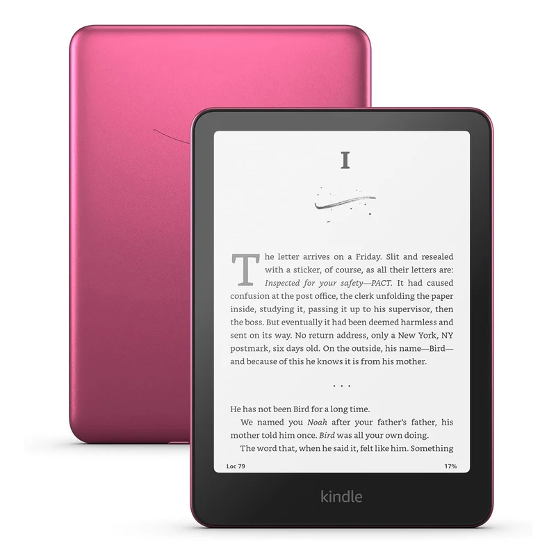 Amazon Kindle Paperwhite Signature Edition 12th Gen 32GB (Metallic Jade, Metallic Black, Metallic Raspberry)