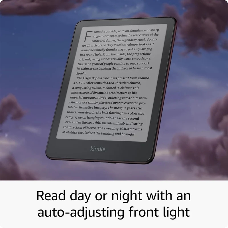 Amazon Kindle Paperwhite Signature Edition 12th Gen 32GB (Metallic Jade, Metallic Black, Metallic Raspberry)