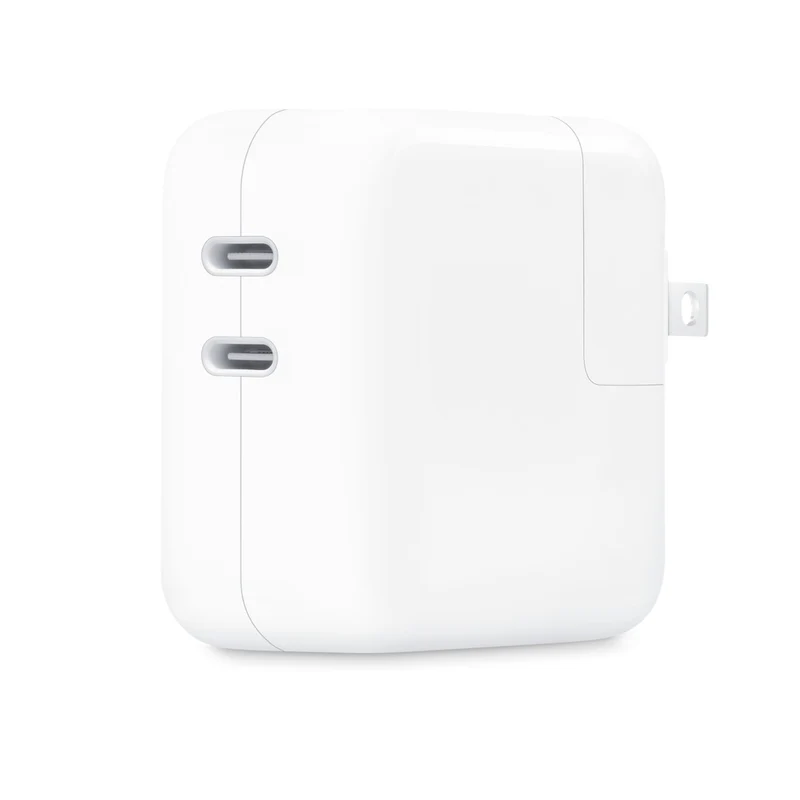 Apple 35W Dual USB-C Port Compact Power Adapter (MW2K3CH/A)
