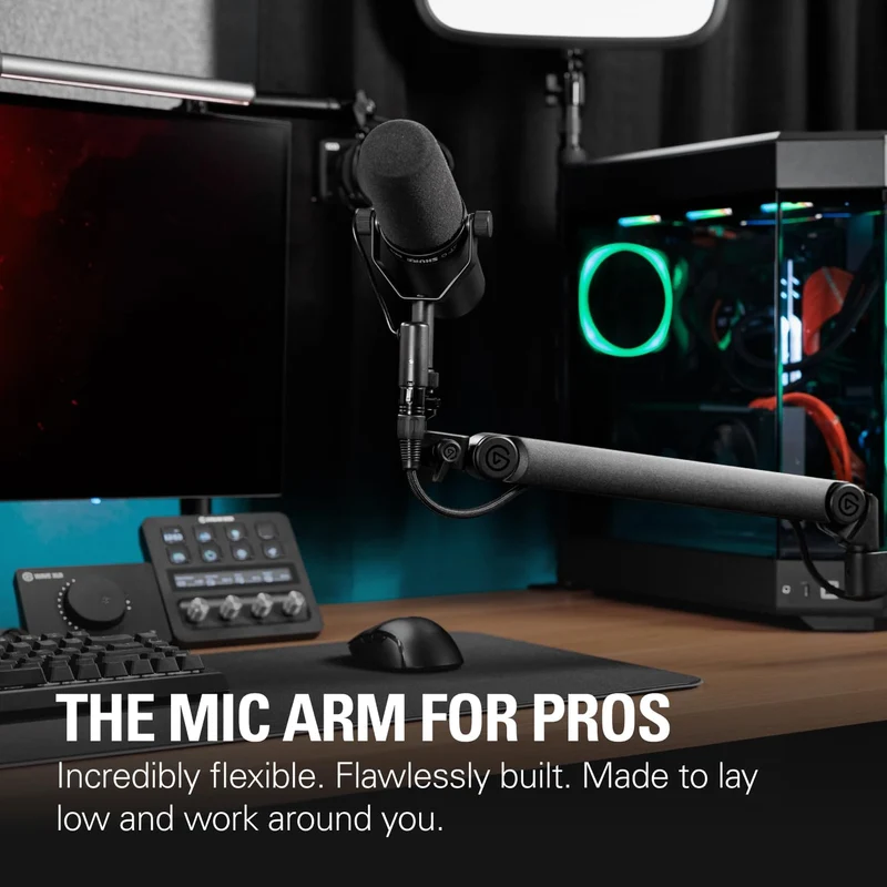 Elgato Wave Mic Arm Pro (Black, White)