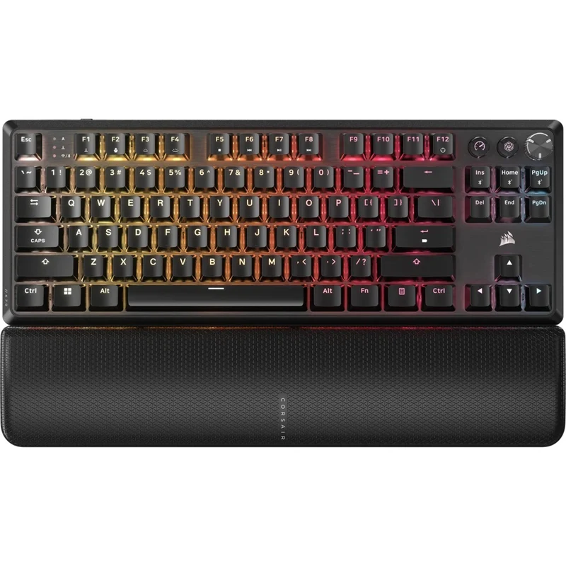 Corsair K70 Core TKL Wireless RGB Mechanical Gaming Keyboard (MLX Red Switches) (Black)