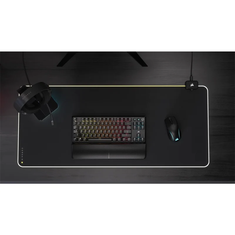 Corsair K70 Core TKL Wireless RGB Mechanical Gaming Keyboard (MLX Red Switches) (Black)
