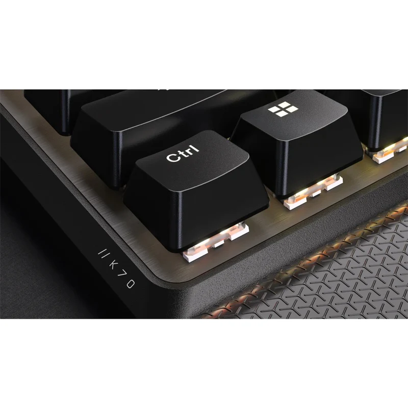 Corsair K70 Core TKL Wireless RGB Mechanical Gaming Keyboard (MLX Red Switches) (Black)