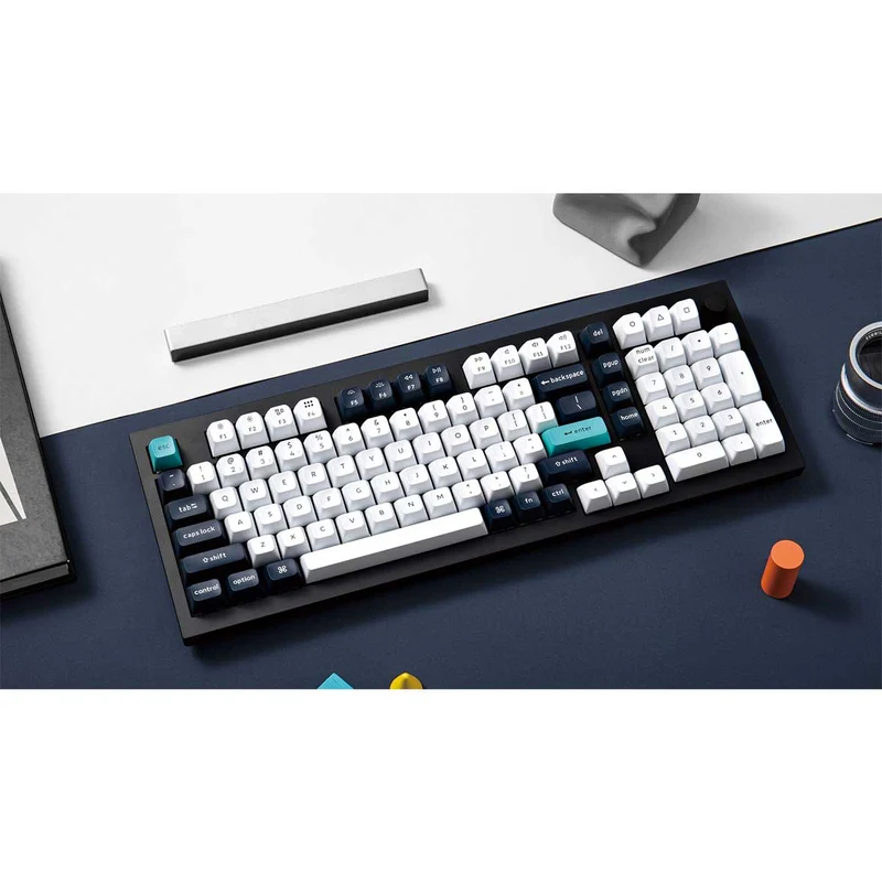 Keychron Q5 Max QMK/VIA Fully Assembled with Knob Hot-Swappable RGB Backlight 96% Wireless Mechanical Keyboard - Carbon Black (Gateron Jupiter Brown Switch, Gateron Jupiter Red Switch, Gateron Jupiter Banana Switch) (Q5M-M3, Q5M-M1, Q5M-M4)