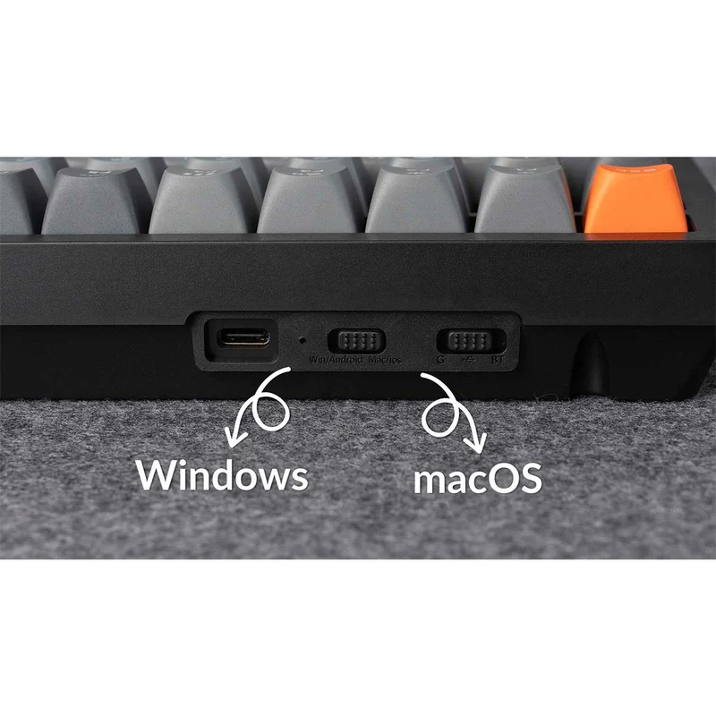 Keychron K4 Max QMK Fully Assembled Hot-Swappable RGB Backlight 96% Wireless Mechanical Keyboard - Black (Super Red Switch, uper Brown Switch, Super Banana Switch) (K4M-H1, K4M-H3, K4M-H4)