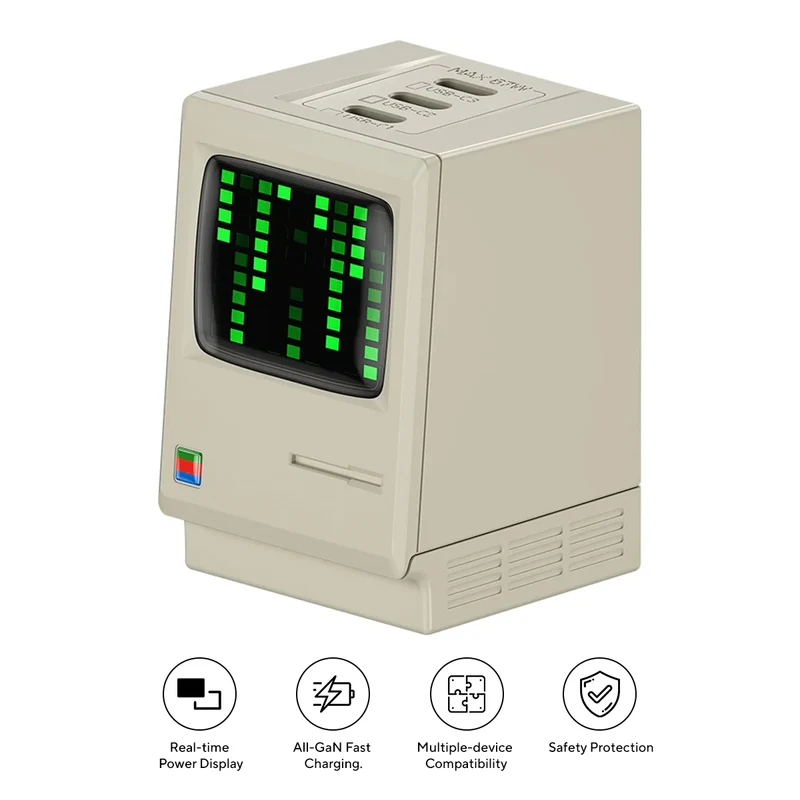 Sharge Retro 67W USB-C GaN Charger (S067U)