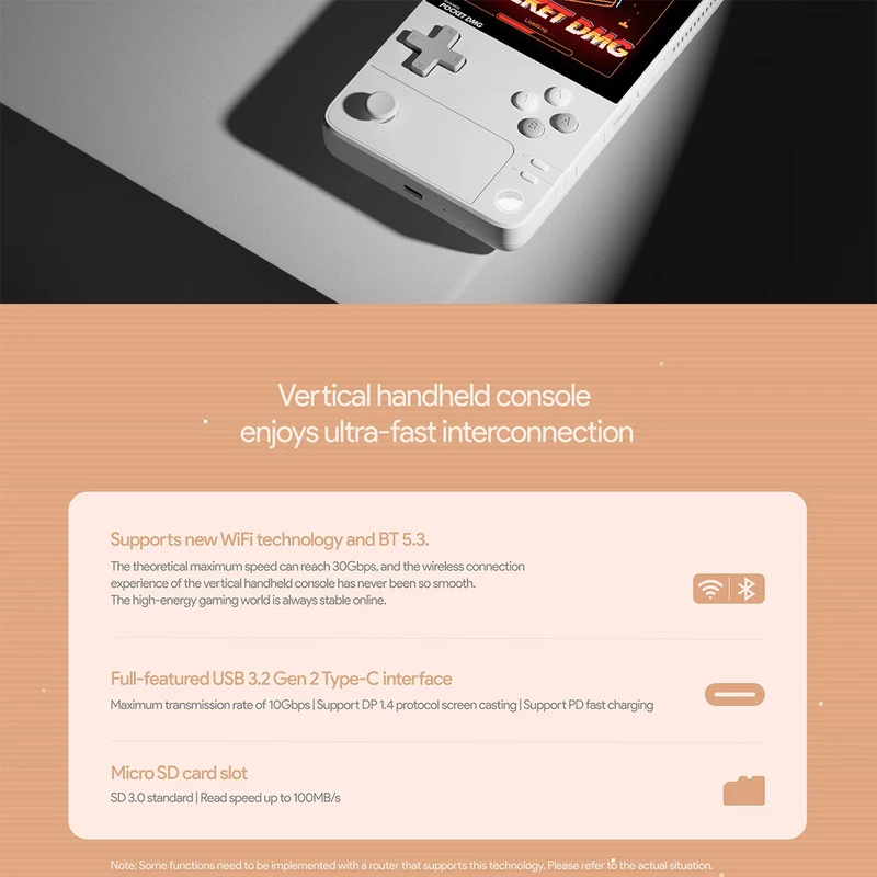 Ayaneo Pocket DMG Qualcomm Snapdragon G3x Gen2 8GB + 128GB 3.92" 1080P OLED Screen Handheld Gaming Console (Moon White) + Ayaneo Pocket DMG Vintage Shoulder Bag + Ayaneo Pocket DMG HD Tempered Film