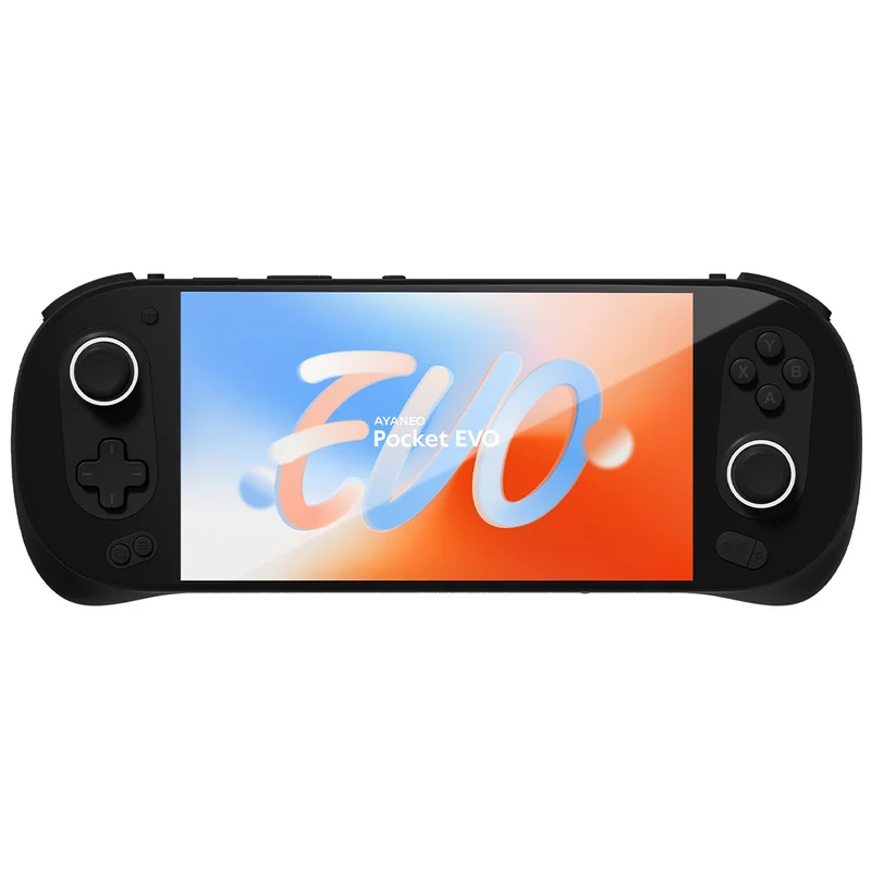 Ayaneo Pocket EVO Qualcomm Snapdragon G3x Gen2 12GB + 256GB 7" 1080P OLED 165Hz High-Refresh Screen Handheld Gaming Console + Ayaneo Pocket EVO Protection Case + Ayaneo Pocket EVO HD Tempered Film (Starry Black, Sky White)