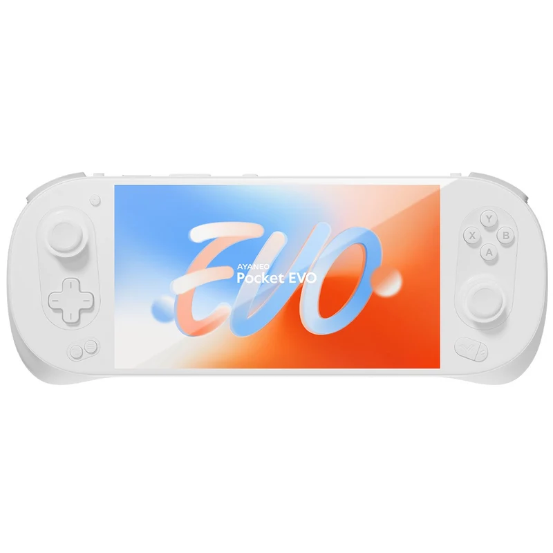 Ayaneo Pocket EVO Qualcomm Snapdragon G3x Gen2 12GB + 256GB 7" 1080P OLED 165Hz High-Refresh Screen Handheld Gaming Console + Ayaneo Pocket EVO Protection Case + Ayaneo Pocket EVO HD Tempered Film (Starry Black, Sky White)