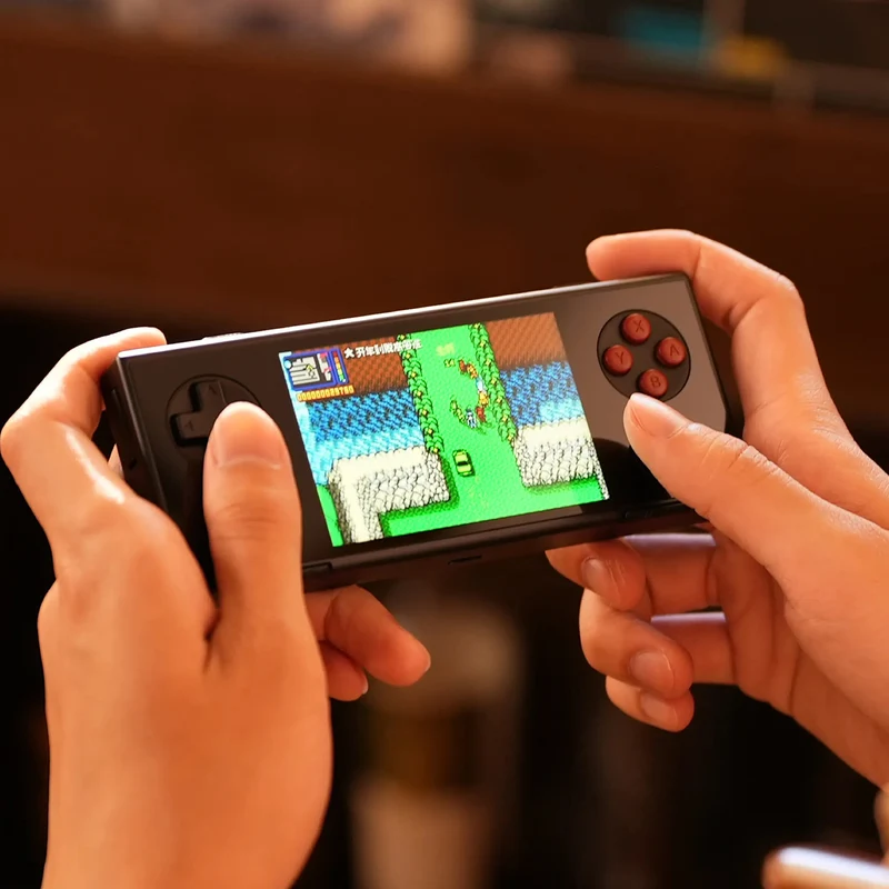 Ayaneo Pocket Micro MediaTek Helio G99 6GB + 128GB 3.5" Borderless IPS Screen Handheld Gaming Console (Magic Black) + Ayaneo Pocket Micro Pouch (Black) + Ayaneo Pocket Micro HD Tempered Film