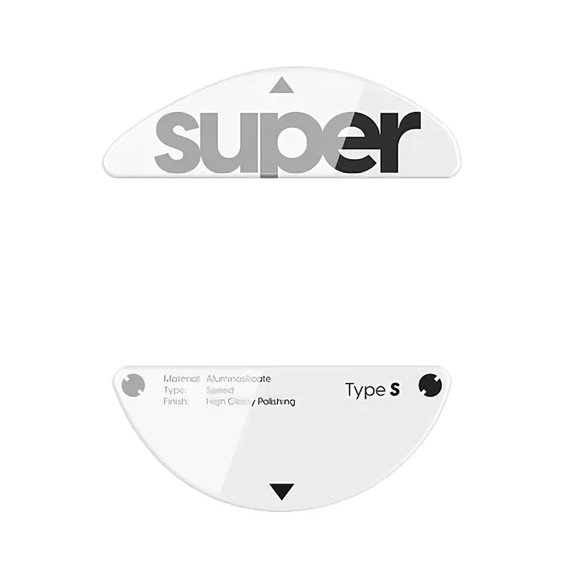 Pulsar Superglide Glass Skates for X3 Series Type-S (White) (Right Handed, Left Handed) (PX3SGW, PX3LSGW)