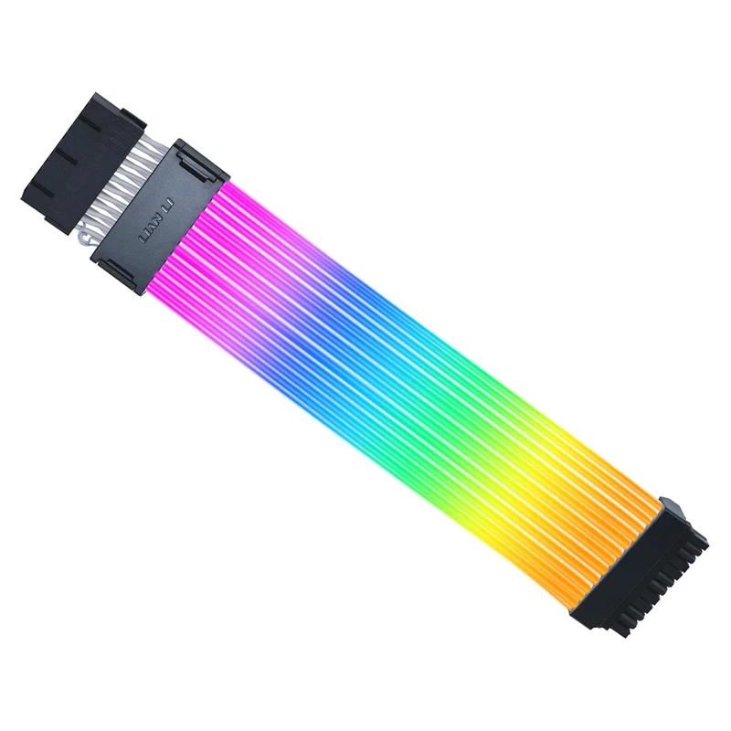Lian Li Strimer Wireless 24P RGB 260mm Extension Cable (Black) (PW24-1W)