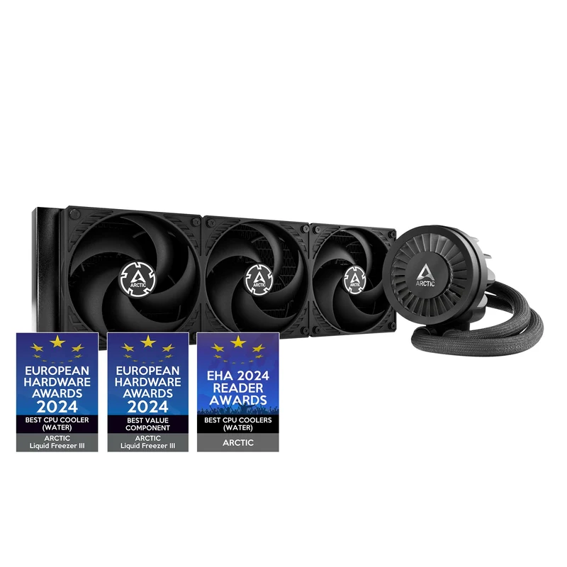 Arctic Liquid Freezer III 360 Multi Compatible AIO CPU Water Cooler (Black) (ACFRE00136A)