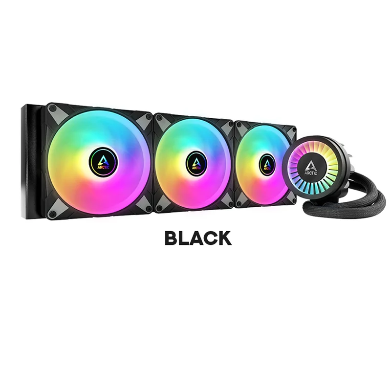 Arctic Liquid Freezer III 420 A-RGB Multi Compatible AIO CPU Water Cooler (Black, White) (ACFRE00153A, ACFRE00145A)