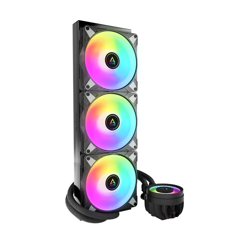 Arctic Liquid Freezer III 420 A-RGB Multi Compatible AIO CPU Water Cooler (Black, White) (ACFRE00153A, ACFRE00145A)