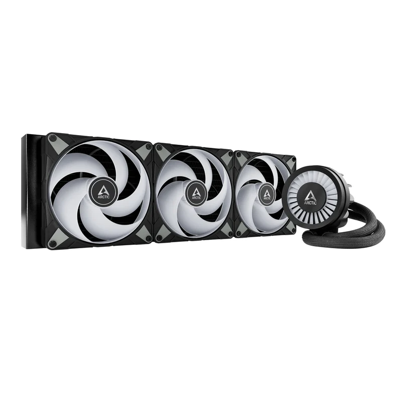 Arctic Liquid Freezer III 420 A-RGB Multi Compatible AIO CPU Water Cooler (Black, White) (ACFRE00153A, ACFRE00145A)