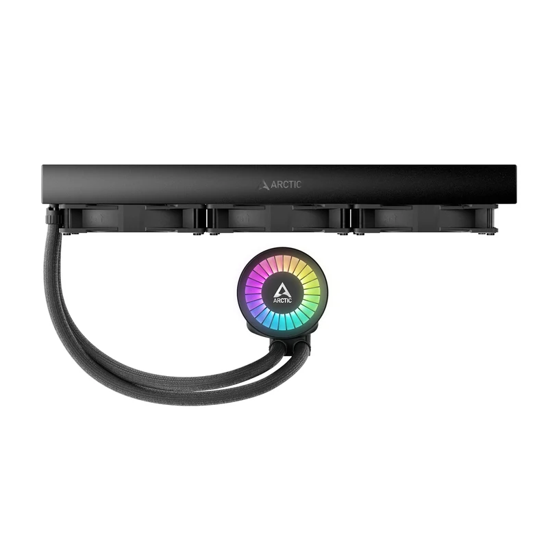 Arctic Liquid Freezer III 420 A-RGB Multi Compatible AIO CPU Water Cooler (Black, White) (ACFRE00153A, ACFRE00145A)