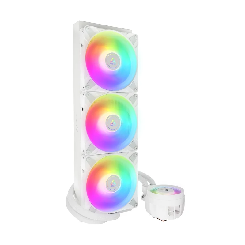 Arctic Liquid Freezer III 420 A-RGB Multi Compatible AIO CPU Water Cooler (Black, White) (ACFRE00153A, ACFRE00145A)
