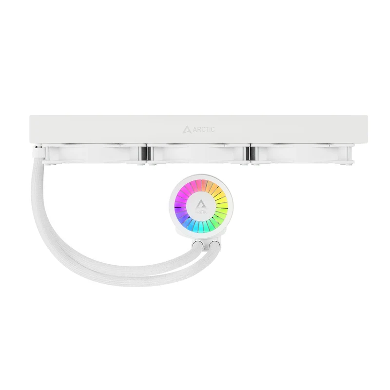 Arctic Liquid Freezer III 420 A-RGB Multi Compatible AIO CPU Water Cooler (Black, White) (ACFRE00153A, ACFRE00145A)