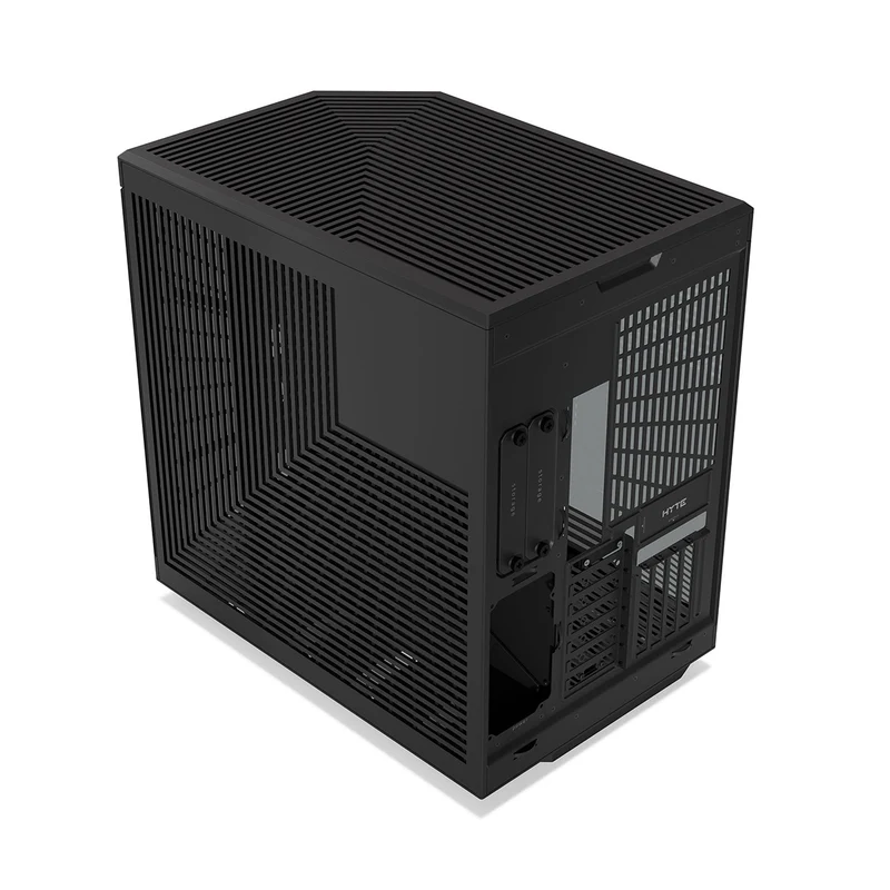 Hyte Y70 Touch Infinite 3rd Gen Dual Chamber ATX Mid Tower Modern Aesthetic Case with 14.9" LCD Screen (Snow White, Pitch Black) (CS-HYTE-Y70TTI-WW, CS-HYTE-Y70TTI-BB)