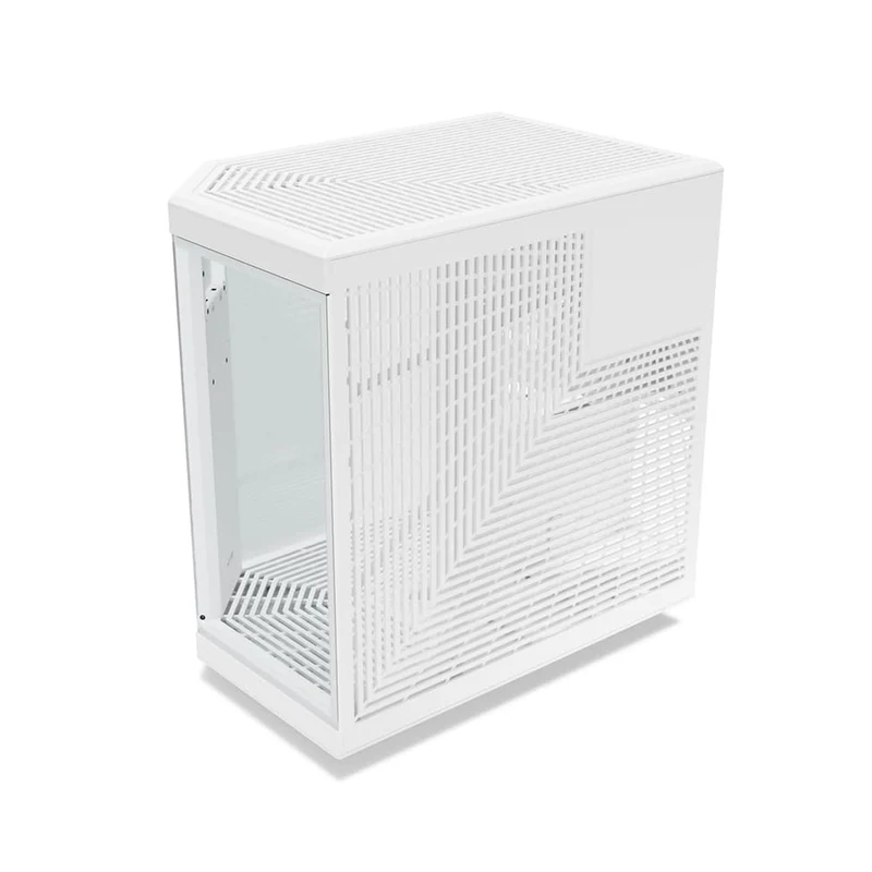 Hyte Y70 Touch Infinite 3rd Gen Dual Chamber ATX Mid Tower Modern Aesthetic Case with 14.9" LCD Screen (Snow White, Pitch Black) (CS-HYTE-Y70TTI-WW, CS-HYTE-Y70TTI-BB)