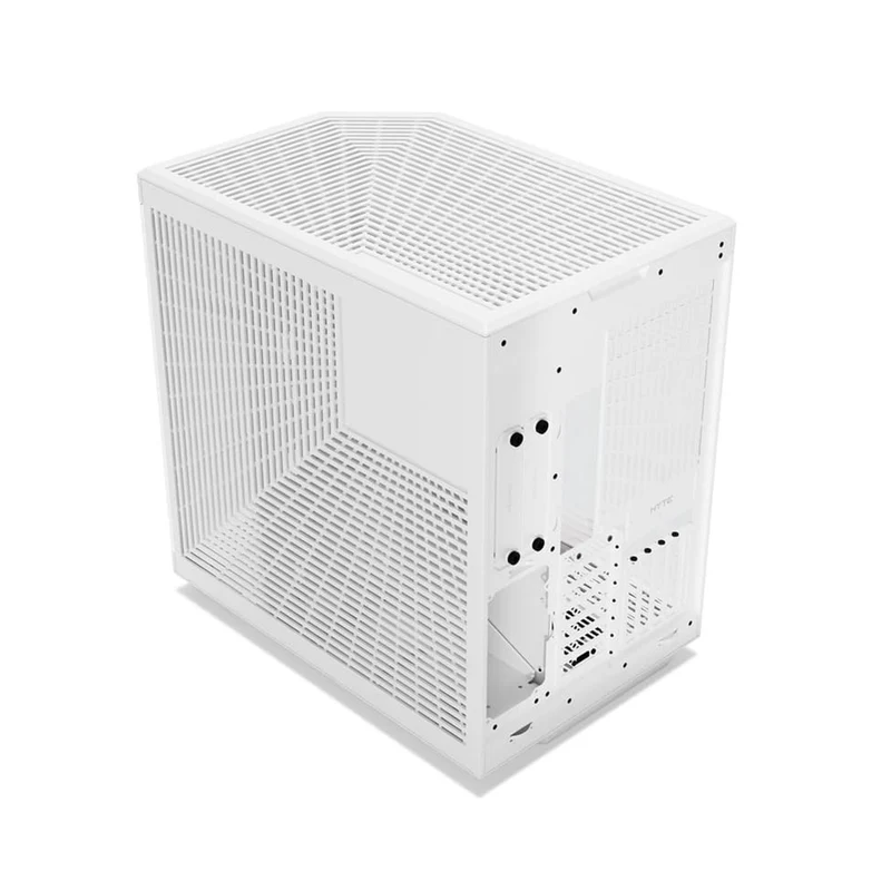 Hyte Y70 Touch Infinite 3rd Gen Dual Chamber ATX Mid Tower Modern Aesthetic Case with 14.9" LCD Screen (Snow White, Pitch Black) (CS-HYTE-Y70TTI-WW, CS-HYTE-Y70TTI-BB)