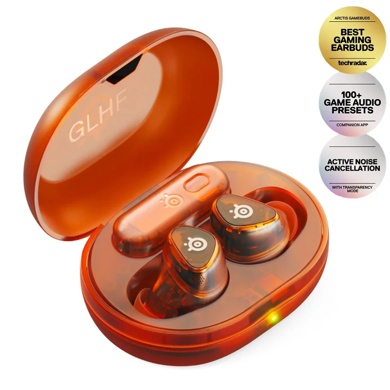SteelSeries Arctis Gamebuds for Playstation (Match, Yuzu, Black, Glorange, White)