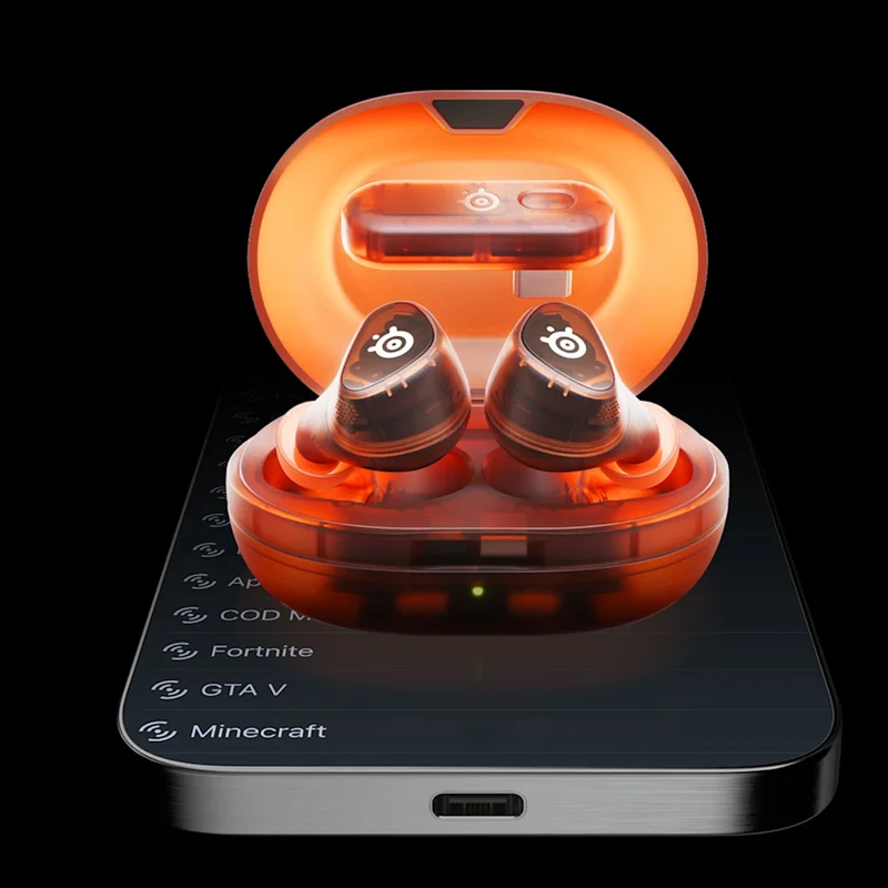 SteelSeries Arctis Gamebuds for Playstation (Match, Yuzu, Black, Glorange, White)