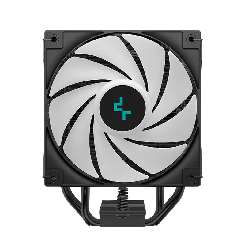 Deepcool AG400 Digital Plus Dual-Fan Single Tower CPU Cooler With A Temperature Display (Black) (R-AG400-BKADMP-G-1)