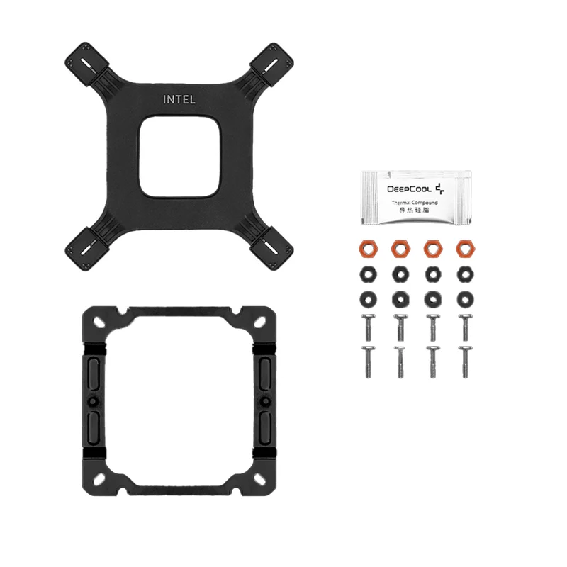Deepcool AG400 Digital Plus Dual-Fan Single Tower CPU Cooler With A Temperature Display (Black) (R-AG400-BKADMP-G-1)