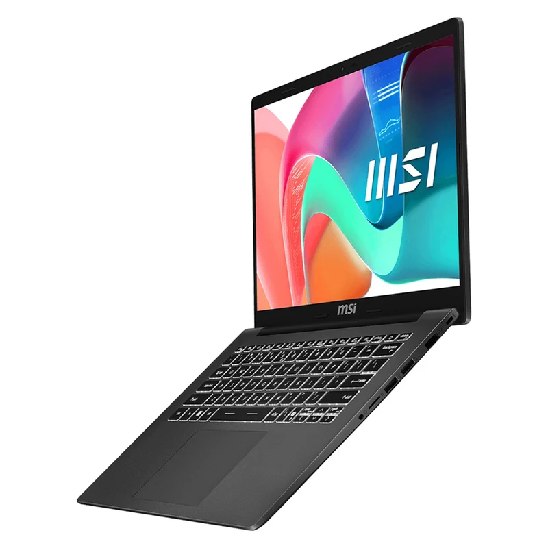 MSI Modern 14 F13MG-243PH Laptop (Platinum Gray) | 14" FHD (1920x1080) IPS | i5-1334U | 16GB RAM | 512GB SSD | Intel Iris Xe Graphics | Windows 11 Home | MS Office Home & Student 2021 + MSI Sleeve Bag GP