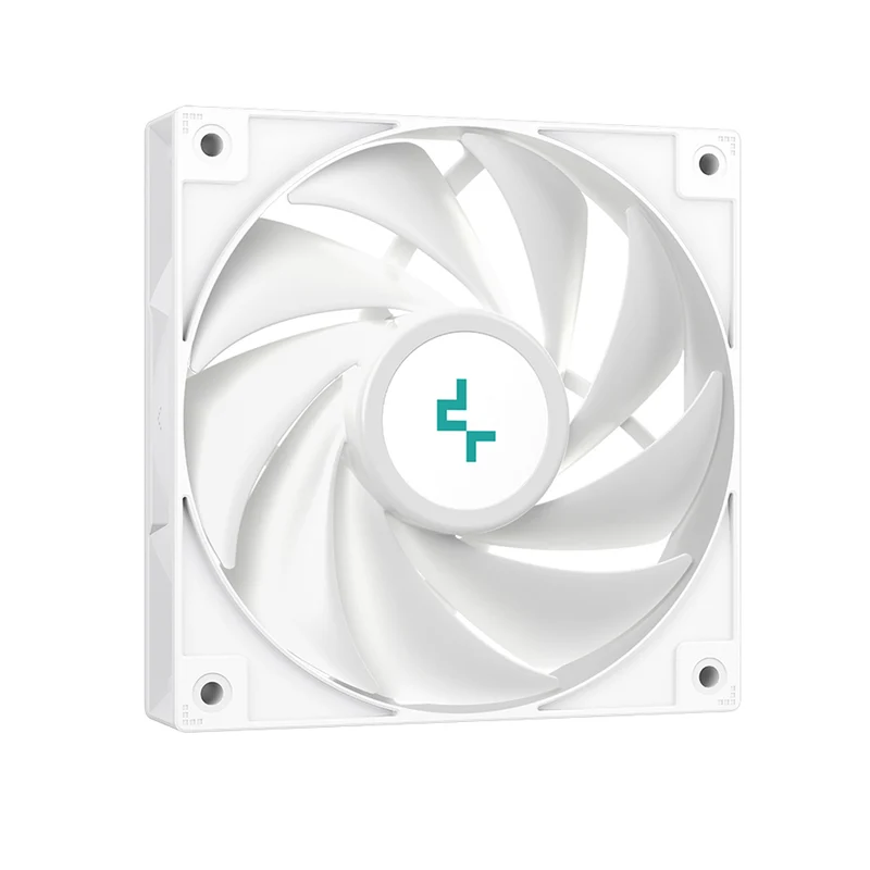 Deepcool AG620 Digital WH ARGB Dual-Tower CPU Cooler With A Temperature Display (White) (R-AG620-WHADMN-G-2)