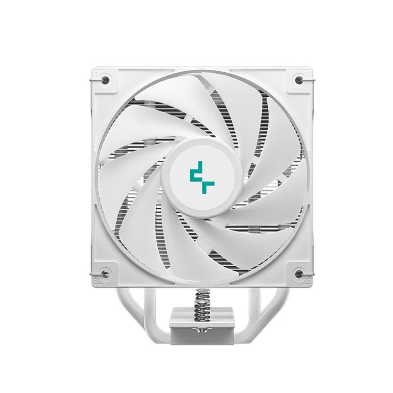 Deepcool AG400 Digital ARGB Single Tower CPU Cooler With A Temperature Display (Black, White) (R-AG400-BKADMN-G-1, R-AG400-WHADMN-G-1)