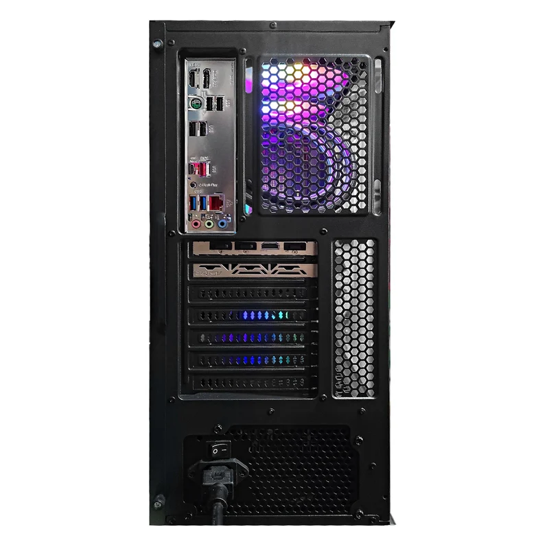 Sigma Pollux Black Desktop Gaming PC | AMD Ryzen 5 7500F | 16GB RAM | 1TB SSD | RX 7600 | Windows 11 Pro
