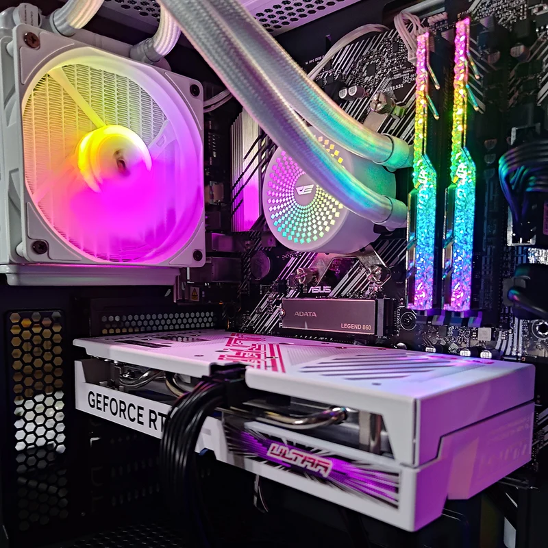 Sigma Pollux White Desktop Gaming PC | AMD Ryzen 5 5600X | 16GB RAM | 1TB SSD | RTX 4060 | Windows 11 Pro