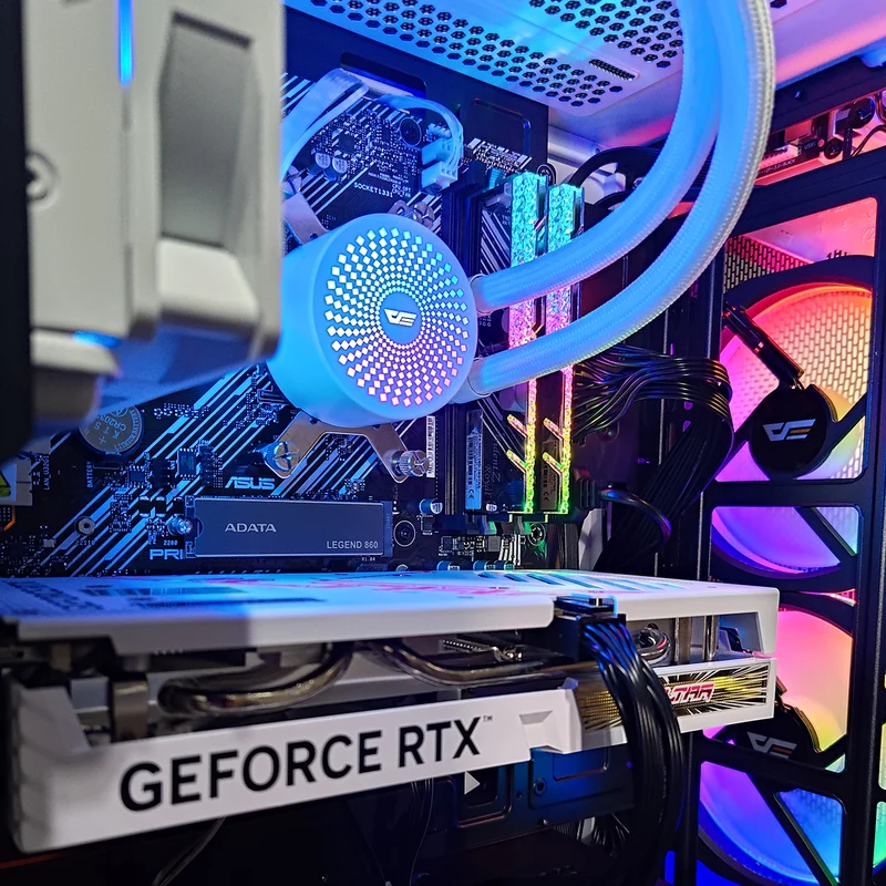 Sigma Pollux White Desktop Gaming PC | AMD Ryzen 5 5600X | 16GB RAM | 1TB SSD | RTX 4060 | Windows 11 Pro