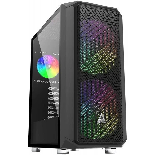 Montech Air X ARGB E-ATX PC Case (Black)
