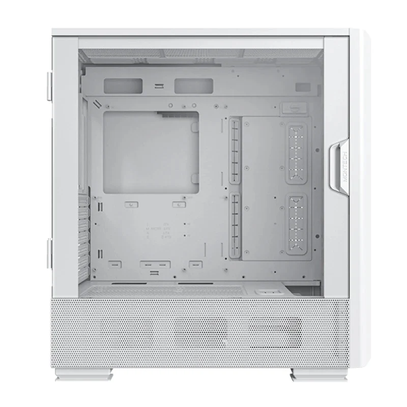 Montech Sky Two GX Mid Tower E-ATX PC Case (Black, White)