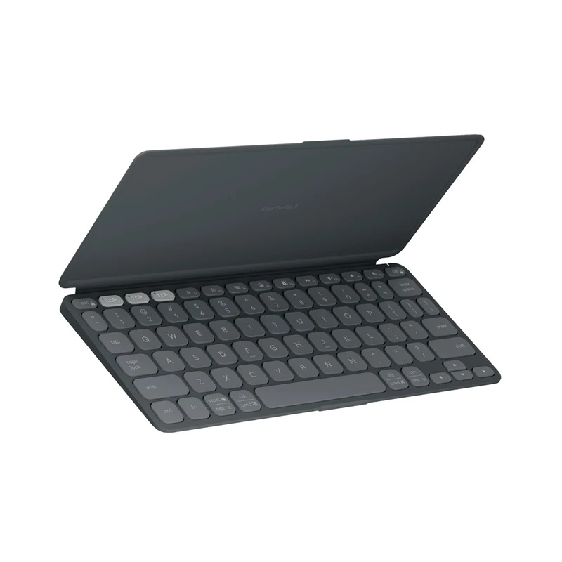 Logitech Keys-To-Go 2 Ultra Portable Wireless Keyboard With Cover (Graphite, Pale Gray, Lilac)