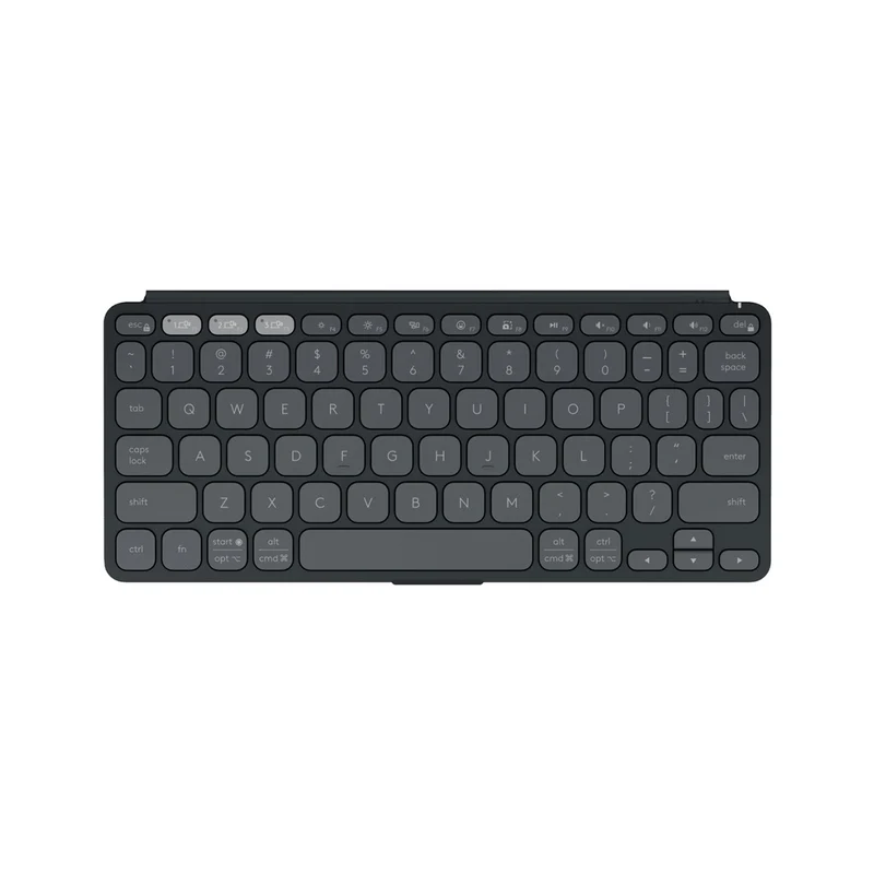 Logitech Keys-To-Go 2 Ultra Portable Wireless Keyboard With Cover (Graphite, Pale Gray, Lilac)