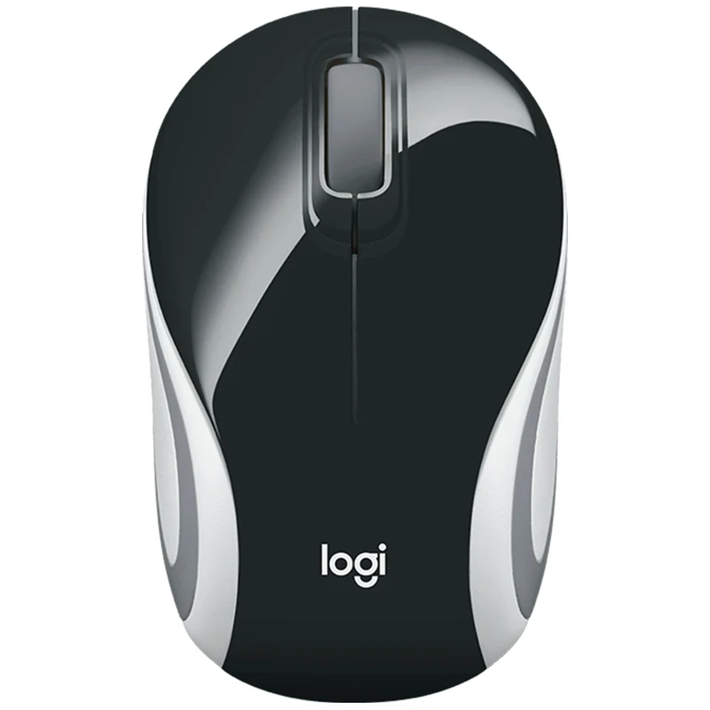 Logitech M187 Wireless Ultra Portable Mouse (Black)