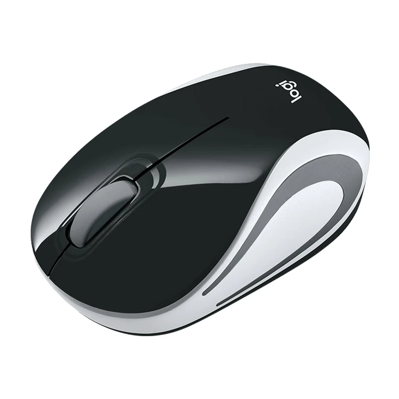 Logitech M187 Wireless Ultra Portable Mouse (Black)
