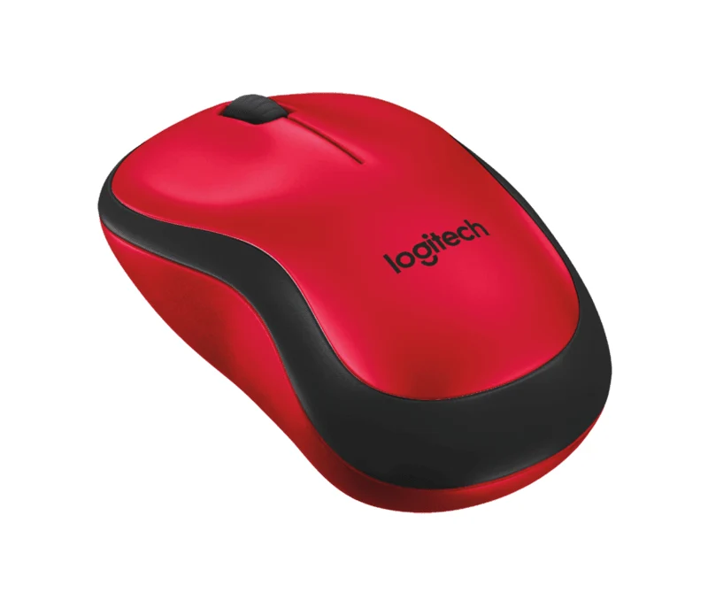 Logitech M221 Silent Wireless Mouse Red