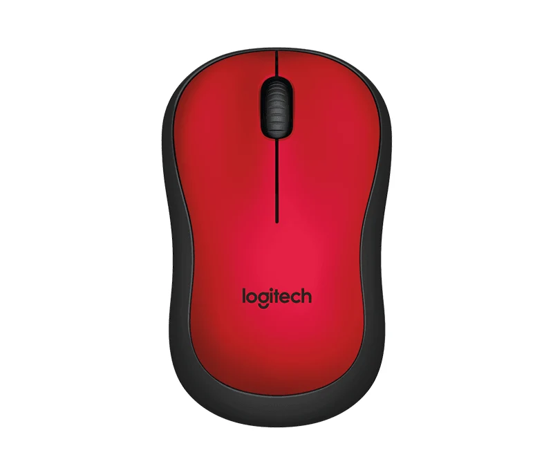 Logitech M221 Silent Wireless Mouse Red